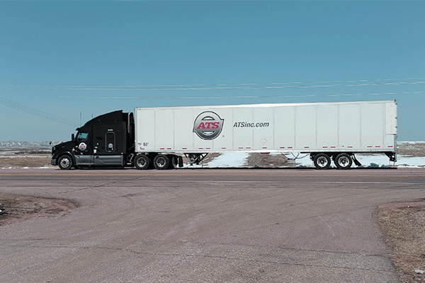 53 foot van store trailer